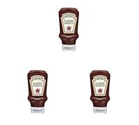 Heinz Salsa Barbacoa Bocabajo 400ml (Paquete de 3)