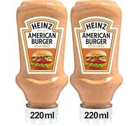 Heinz Salsa Burguer Estilo Americana Bocabajo 220ml (Paquete de 2)
