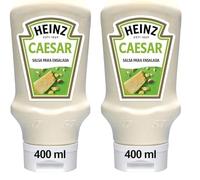 Heinz Salsa César Bocabajo 400ml (Paquete de 2)