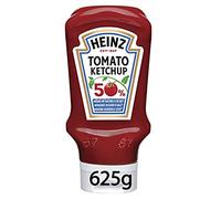 Heinz Salsa de tomate con contenido reducido de azúcar y sal, 625 g