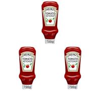 Heinz Salsa Ketchup Bocabajo 700g (Paquete de 3)