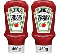 Heinz salsa Ketchup envase 460g Sin Gluten (Paquete de 2)