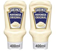 Heinz Salsa Mayonesa Original Bocabajo 400ml (Paquete de 2)
