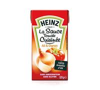 Heinz Sauce Tomates Cuisinée Ail/Oignon 520 g