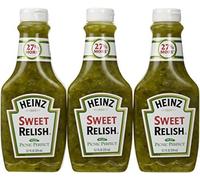 Heinz Sweet Relish Botella de 360.0 g (paquete de 3) por Heinz