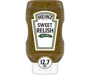 Heinz Sweet Relish Botellas (12,7 onzas, paquete de 12)