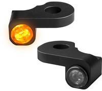 HeinzBikes Intermitente mandos HeinzBikes NANO LED MODELOS CVO 02-20, NEGRO