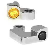 HeinzBikes Intermitente mandos HeinzBikes NANO LED SPORTSTER 04-13, CROMO