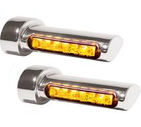 HeinzBikes Winglets Intermitente Led INTERM.,DETRÁS 93- CROMO
