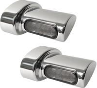 HeinzBikes Winglets Micro 3En1 INTERMI. LED 3EN1, CROMO