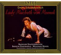 Heinzel,Wolfgang/Badische Staatsoper - Schostakowitsch: Lady Macbeth von Mzensk (Gesamtaufnahme Live Karlsruhe Juni 1996)
