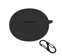 Heioloo Funda de Silicona Compatible con OnePlus Buds 4, Ultradelgado Silicona Case Cover, Funda Protectora contra Caídas, Anti-caída, Portátil- Negro