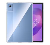 Heioloo Funda para Lenovo Idea Tab 11" 2025, Ultra Fina Carcasa Protectora Antigolpes Transparente con Cojín Esquina Parachoques, Flexible Suave TPU Silicona Caso Delgada Anti-Choques