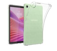 Heioloo Funda para Lenovo Tab One 8.7" 2025, Ultra Fina Carcasa Protectora Antigolpes Transparente con Cojín Esquina Parachoques, Flexible Suave TPU Silicona Caso Delgada Anti-Choques