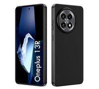 Heioloo Funda para Oneplus 13R 5G Carcasa Bumper Suave TPU Carcasa Protectora Anti-arañazos, Anti-Choque Silicona Case para Oneplus 13R 5G - Negro