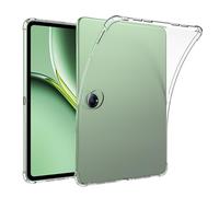 Heioloo Funda para Oneplus Pad 2/OPPO Pad 3 Pro, Ultra Fina Carcasa Protectora Antigolpes Transparente con Cojín Esquina Parachoques, Flexible Suave TPU Silicona Caso Delgada Anti-Choques