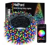 HeiPard Tira LED RGB 30M 300 LEDs, Control por App y Mando, IP44 Interior&Exterior, Control por Voz y Música para Navidad y Fiestas
