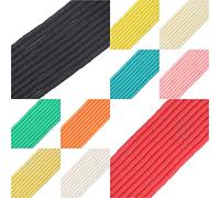 Heishi, 4000 cuentas mixtas de 10 colores, arcilla polimérica de vinilo, hechas a mano, 6 mm, espaciadores para surfistas, gargantillas, collares, pulseras y pendientes