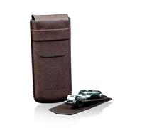 Heisse & Söhne Caja De Reloj Mondo Saffiano - Marrón/Verde