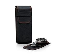 Heisse & Söhne Caja De Reloj Mondo Saffiano - Negro/Orange