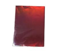 HeißPräGepapier 50 láminas de estampación en caliente for laminado, transferencia for impresora láser Elegance, 20 x 29 cm, A4(Laser Red)