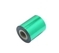 HeißPräGepapier Papel de estampado en caliente 120 m, 4 cm y 8 ancho, dorado, for servilletas transferencia calor, tarjetas PVC doradas, colores opcionales(80mm-green)