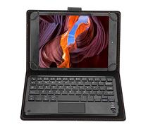 HEITIGN Teclado con Panel Táctil Venue 8 Pro Estuche y Teclado 26 × 16 × 3 7 8 Pulgadas 75 Horas Teclado Táctil de Trabajo con Estuche Protector para Android iOS Windows
