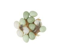 HEITMANN DECO Huevos de plástico, 4 x 3 cm Aprox.