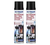 HEITMANN Limpiador de horno, parrilla y chimenea: espuma activa para suciedad persistente, limpiador de chimenea, limpiador de hornos, buena adherencia, 2 unidades