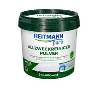 HEITMANN pure Limpiador multiusos en polvo | Limpieza potente y sin rayas de superficies y suelos en todo el hogar | 300 g