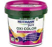 HEITMANN pure Oxi Color | Potente contra manchas y grasa | Aumento máximo de poder de lavado | 500 g