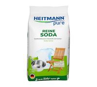 HEITMANN pure Soda pura | Polvo de limpieza natural para el hogar, la lavandería y el jardín | Remedio casero versátil contra grasa, suciedad, manchas y olores | 500 g
