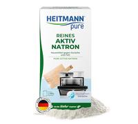 HEITMANN pure Sosa activa pura de 350 g, limpieza natural con polvo de bicarbonato de sodio, suave y biodegradable, versátil en todo el hogar, fuerte efecto de limpieza