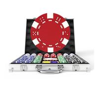 HEITOK Juego de fichas de póker, 500 Piezas de 11.5g Calidad Casino, con Estuche de Aluminio, Cartas, botón de Dealer. Ideal para Texas Hold'em, Blackjack y Juegos de Casino