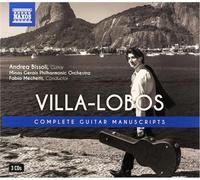 Heitor Villa-Lobo Villa-Lobos: Complete Guitar Manuscript (CD) (Importación USA)
