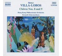 Heitor Villa-Lobos CHOROS NOS 8 AND 9 (CD) Album (Importación USA)