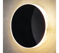 Heitronic Aplique LED para exterior Marbella, negro