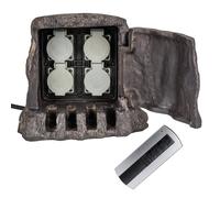 Heitronic Distribuidor de energía Tocón y mando a distancia