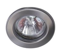 Heitronic Foco empotr. de bajo voltaje MR16, acero inox.