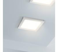 Heitronic Panel LED Selesto, cuadrado, atenuable, blanco