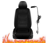 Heizbare Autositzauflage - Schnell erwärmende Autositzauflage, einstellbare Temperaturregelung, atmungsaktives, rutschfestes Design | Bequemes Wärmekissen mit sicheren Gurten für Fahrer- und Beifahrer