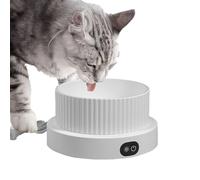 Heizschale Für Welpen - Heated Dog Bowl | Keramik Heated Bowl - Langlebige Wasserschale 3 Temperaturstufen Niedrig Mittel Hoch Hält Wasser Warm Für Hund Welpe Winter Innen Außen