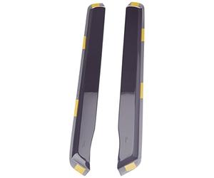 HEKO-15278 anteriore posteriore Deflector de Aire compatibile con Ford Mondeo 2007 on 5-Porta Station Wagon (4 Pieza)