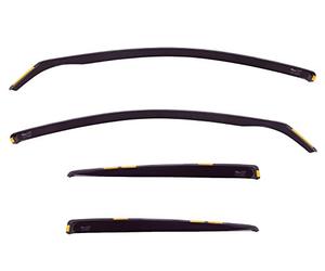 HEKO-17142 Deflectores de viento para puertas delanteras y traseras, para Honda CR-V, 5 puertas, 2007 y posterior, 4 piezas