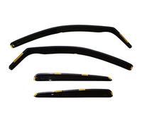 Heko HEKO-15241 Focus MK1 MK I Saloon 1998-2004 Deflectores de Viento tintados, Juego de 4 Unidades