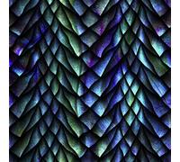 HEKO PANELS Tela Para Tapizar Impermeable Para Sofas Gruesa Resistente Al Desgaste Sillas Loneta Estampada Escamas De Dragón 1 Metro 155 x 100 cm vendido por Metro - 1 Unidad = 1 m x 1,55 m