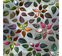 HEKO PANELS Tela Para Tapizar Impermeable Por Metro Telas Tintada Para Sofas Gruesa Resistente Al Desgaste Antimanchas Sillas Loneta Estampada Flores 1 Metro 155 x 100 cm