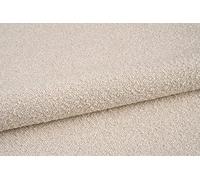 HEKO PANELS Telas por Metro Tela para Tapizar Colin Bouclé - 100% Poliéster Resistente al Desgarre y a los Rayos UV - para Sillas y Sofas - Crema vendido por Metro - 1 Unidad = 1 m x 1,42 m