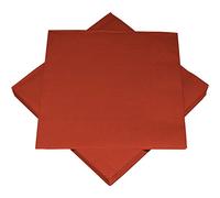 HEKU® 20 Servilletas 33x33cm Pañuelos uni color - 241-15 bordeaux