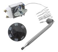HEKUTU 60125401 RX-1-36 Termostato compatible con PITCO 60125401 y para ANETS P8905-03, caja de cosas MPT de 0.25 pulgadas 200-400F para freidora